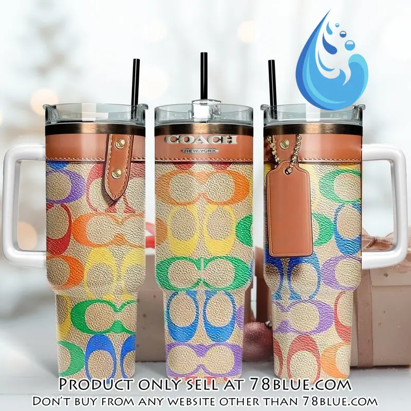 Coach logo 40oz stanley tumbler coach stanley tumbler ktb1074 78b1805025